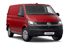 Van Hire Penwortham - Red VW Transporter Automatic - Van hire Penwortham